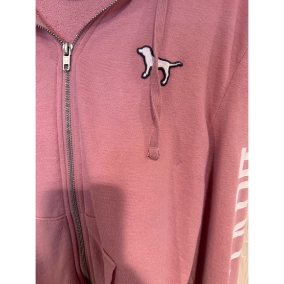 Victoria’s Secret PINK Hoodie S Pink White - Picture 2 of 6